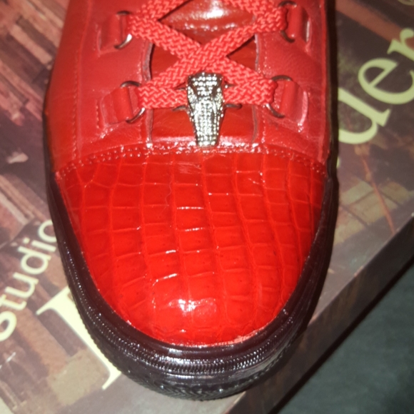 Studio Belvedere Crocodile Red (Size 10) - Picture 4 of 9